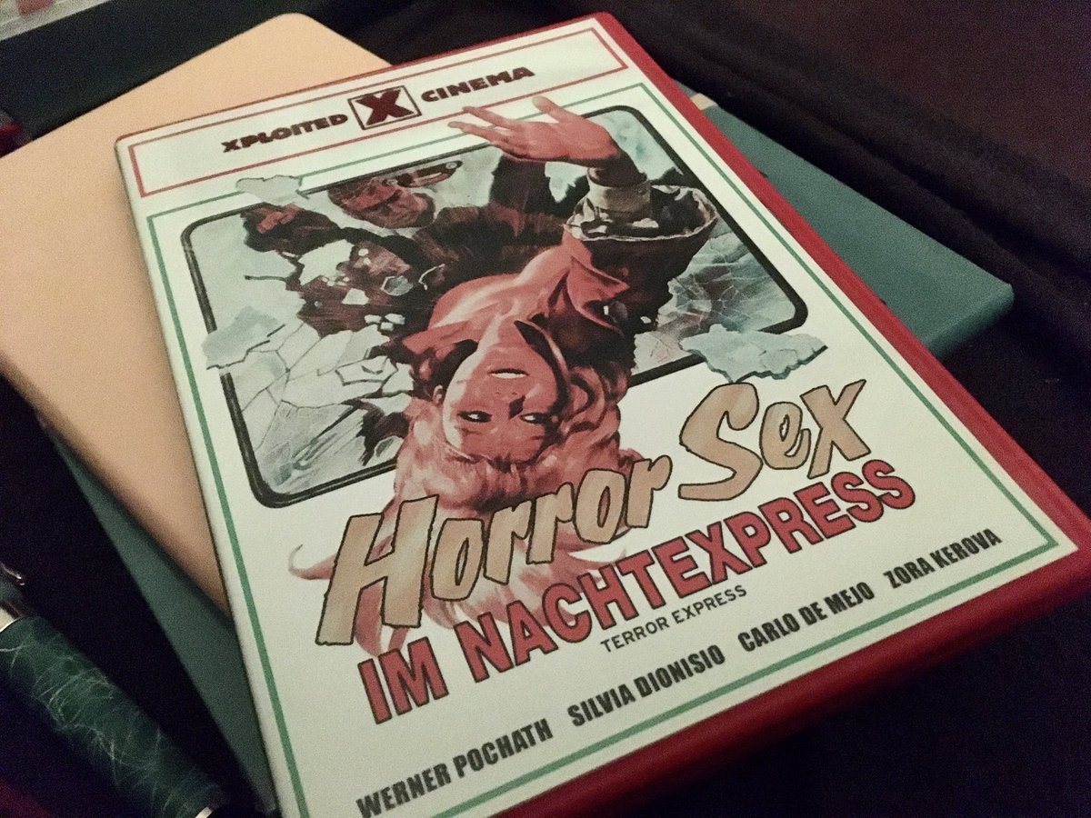 Krycek_Facility's tweet photo. #ThisNightIllWatchYour German DVD release of #FerdinandoBaldi’s LA RAGAZZA DEL VAGONE LETTO/TERROR EXPRESS (1979) from XPloited Cinema. Not seen this since the days of VHS and remember almost nothing about it. Wish me luck... #Eurocult #thrillingallitaliana #gialloallitaliana https://t.co/ba2TiFikkA