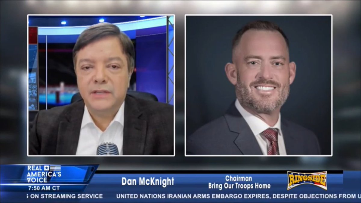 TroopsHomeUS's tweet image. “85% of the people who authorized the war to begin with are no longer serving in Congress,” explains our Chairman, @DanMcKnight30, in an important interview with @jeffcrouere.

Our government has fallen asleep at the wheel of foreign policy! youtu.be/TcwXjZU9Ef4