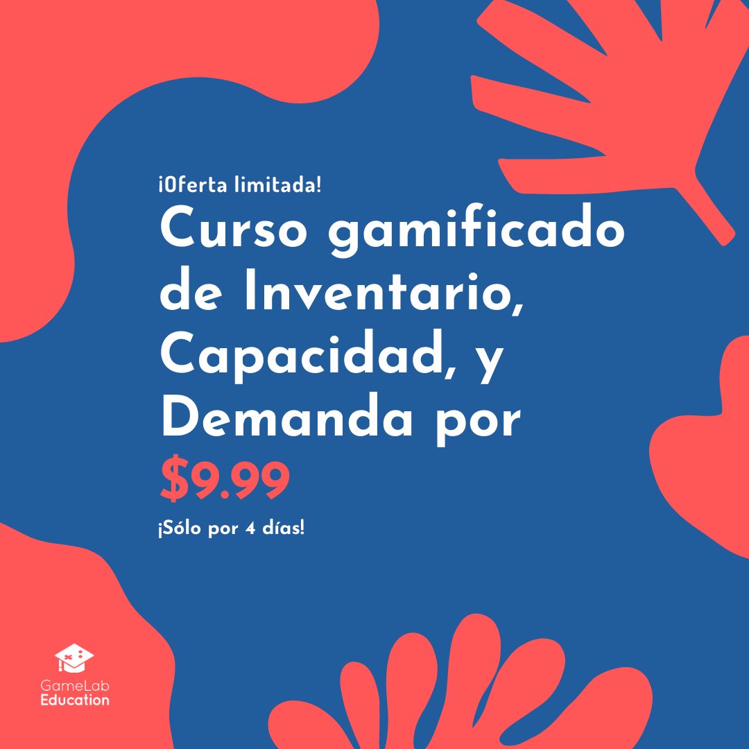GameLabEd's tweet photo. No es necesario sufrir. Aprende #GestiónDeOperaciones en fácil con el primer curso gamificado de gestión de operaciones en #Udemy 

Aproveche esta oferta limitada aquí: https://t.co/C68FQRdjcn https://t.co/Uy1PvM3BKR