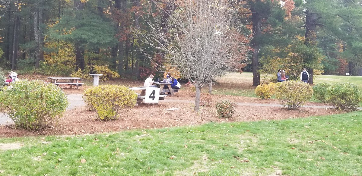 HatzOff2English's tweet photo. Team Bravo English classes were ALL outside today! Learning while physically distancing and taking much needed #maskbreaks! I can't wait to see their #bookreport #projects next week! @PMSPelham
#PelhamProud #connect2psd #personalizedlearning https://t.co/zNXrvHMy0Z