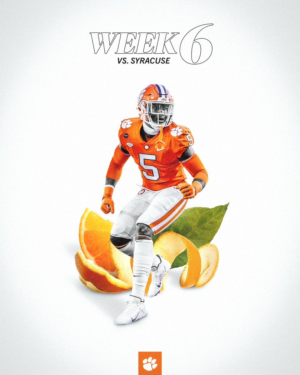 ClemsonFB's tweet photo. Another one in The Valley! 🐅🐾 https://t.co/uBn9NbKII8