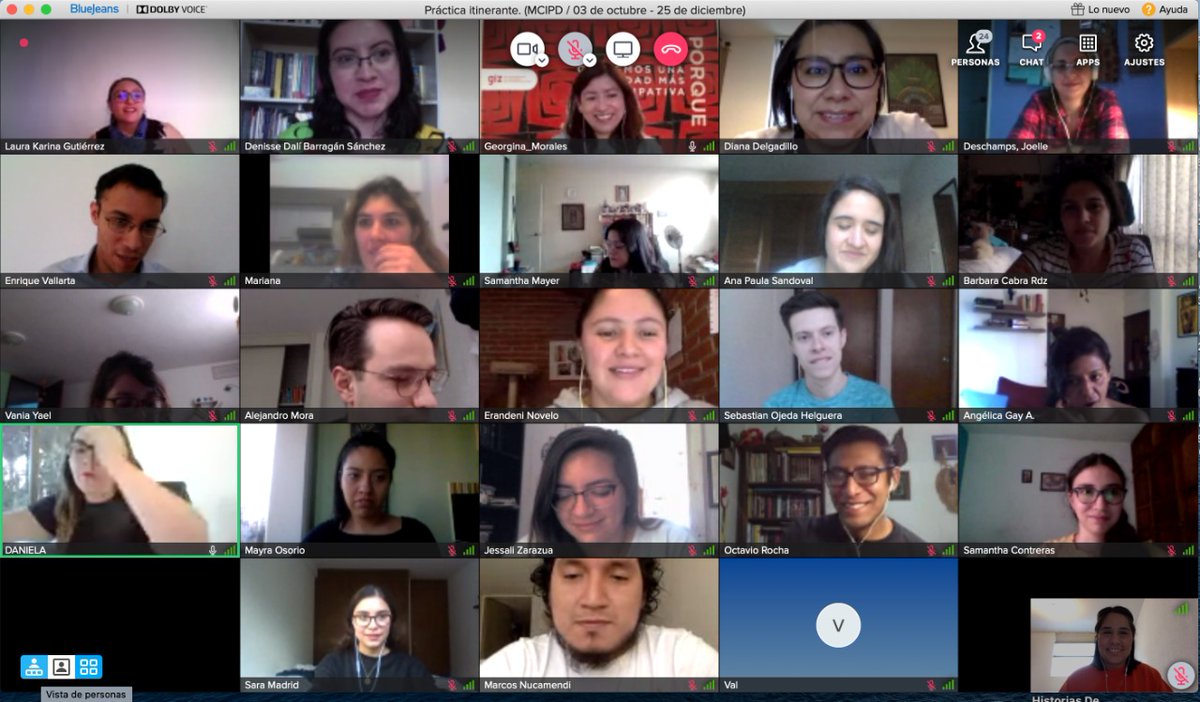THPMexico's tweet photo. Cerramos la semana compartiendo con estudiantes de la @maestriacid del @institutomora.
¡Muchas gracias por el espacio para compartir nuestro trabajo de incidencia en agendas internacionales! https://t.co/Vvav6NBSCh