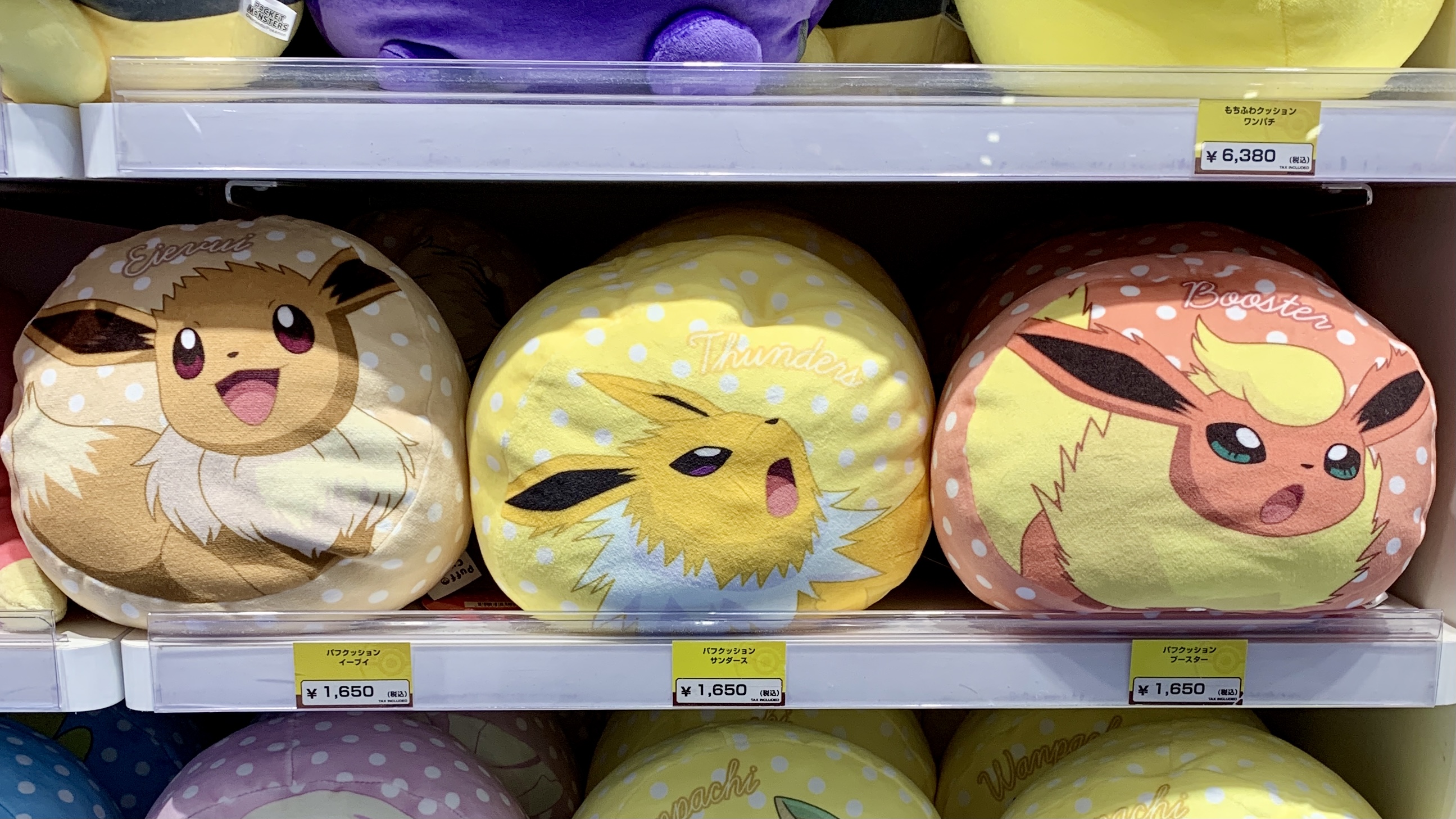 もちふわクッション ワンパチ : ポケモンセンターオンライン