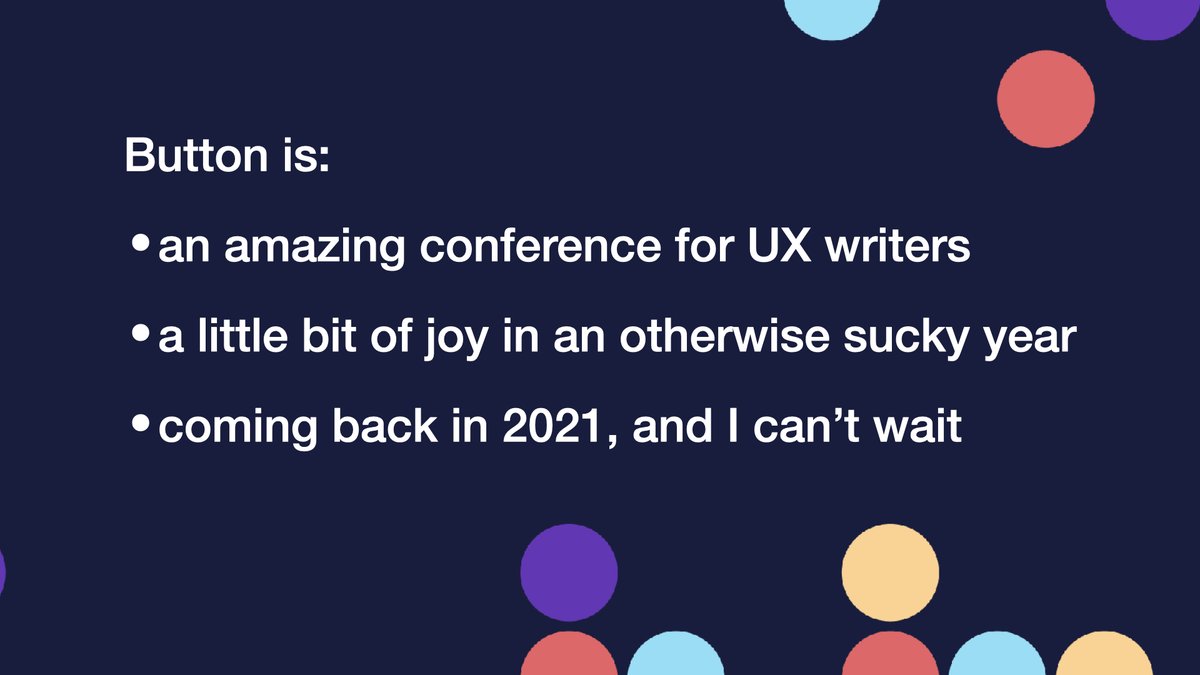 #ButtonConf #Button2020 #Button2021