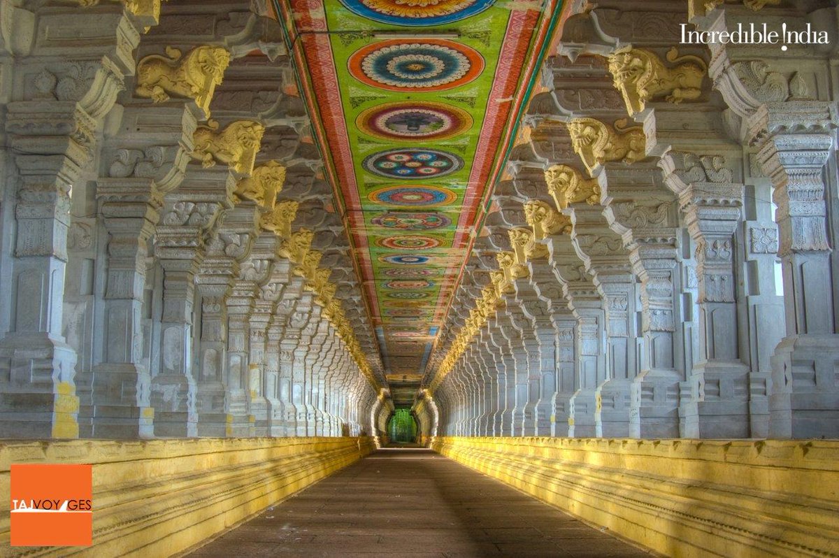 #Ramanathaswamy Temple is a #Hindu temple dedicated to the god #Shiva located on #Rameswaram island in the state of Tamil Nadu, India. It is also one of the twelve #Jyotirlinga temples
https://t.co/tVMVw3JdgZ
#IncredibleIndia #TajVoyages #VisitIndia #Heritage #Culture #History https://t.co/UNL86FZEkm