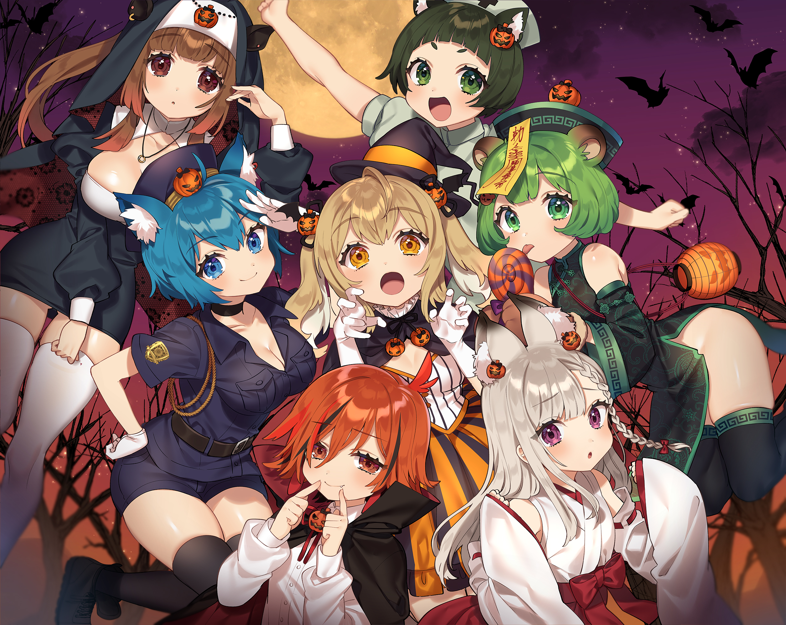 あにまーれ公式 黒猫ななし On Twitter あにまーれ 2020年ハロウィン特別描き下ろしイラストを公開いたします 咲良ゆき先生 Sakula Yuki による 仮装パーティーをイメージしたかわいいイラストです そしてこちらのイラストがデザインされたハロウィン限定