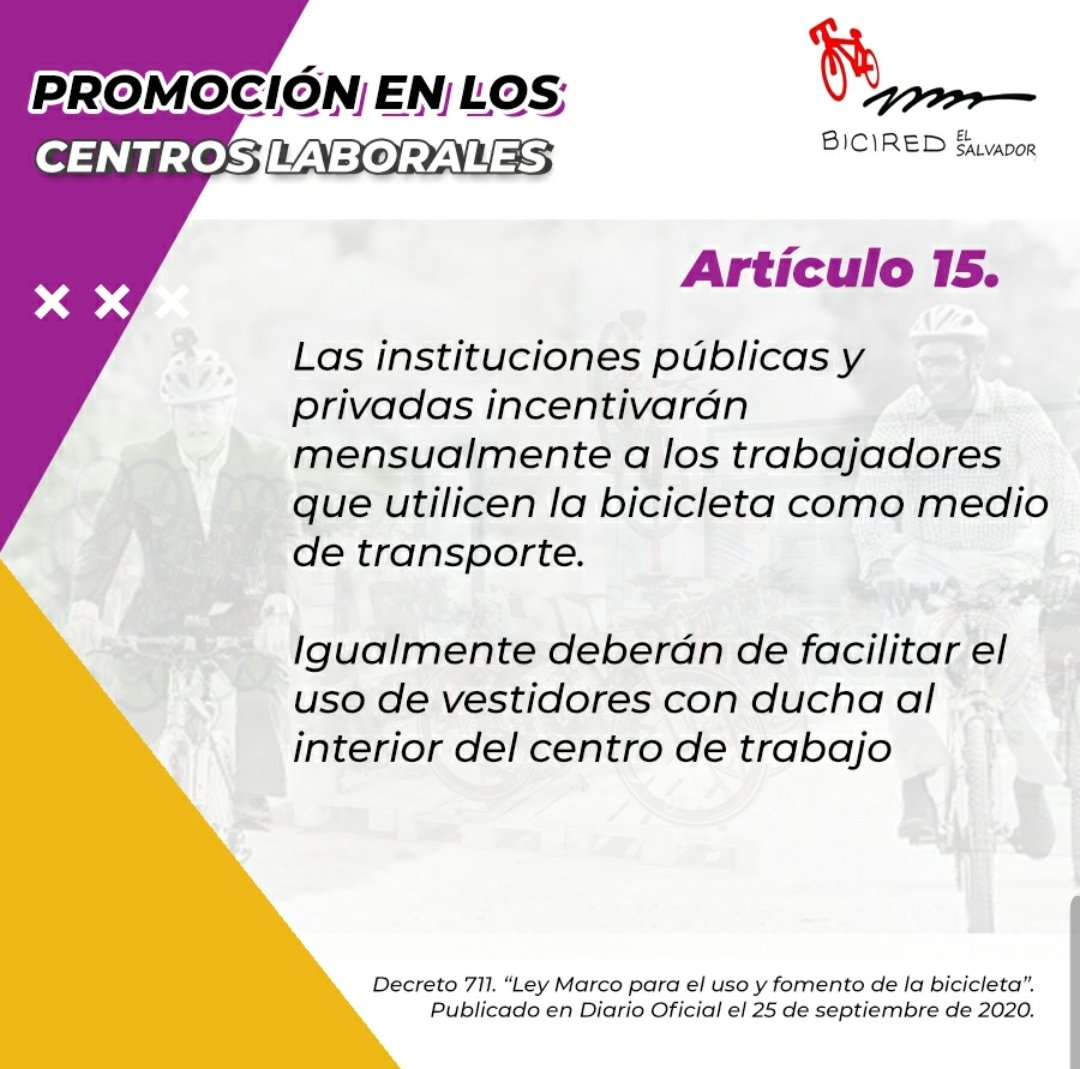 BiciredSV's tweet photo. Un artículo llamado a ser favorito para los ciclistas. Un incentivo es una forma de motivar a empleados a utilizar la bicicleta para obtener múltiples beneficios, en su salud, su economía, su desempeño laboral. ¿Qué tipo de incentivos propones? ¿Qué opinas? #BiciRedElSalvador https://t.co/dGm6FL7sg7