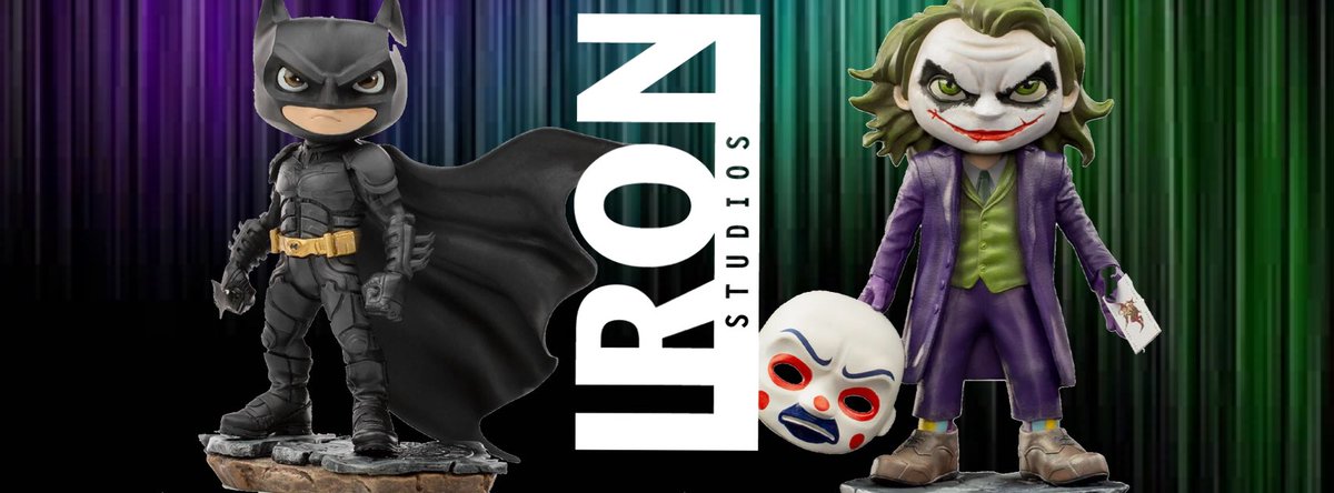 theUNOpage's tweet photo. #thedarkknight #Batman and #Joker #IronStudios #Minico figures. Start your collection today - https://t.co/egVrkrmeqC https://t.co/0sFMbyMSig