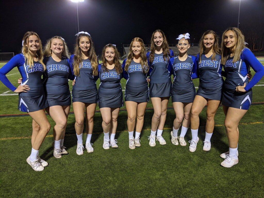 Congratulations to our senior Cheerleaders on Senior Night! #SeniorLeaders #FalconPride