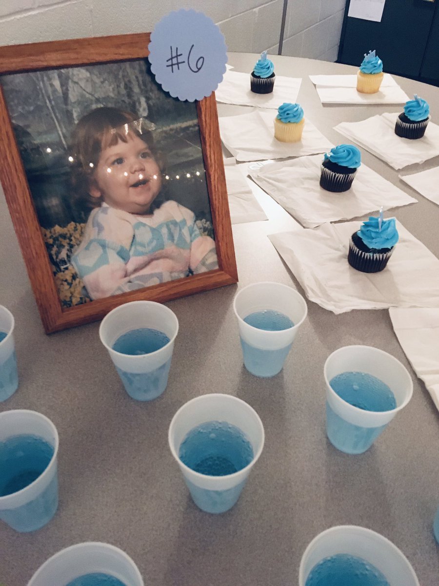 FitzIn6th's tweet image. Blue treats, making baby predictions, estimating belly size and guessing ages in baby pictures...such a fun day celebrating baby Fitz with all my kiddos! #MASDproud and thankful for school family!