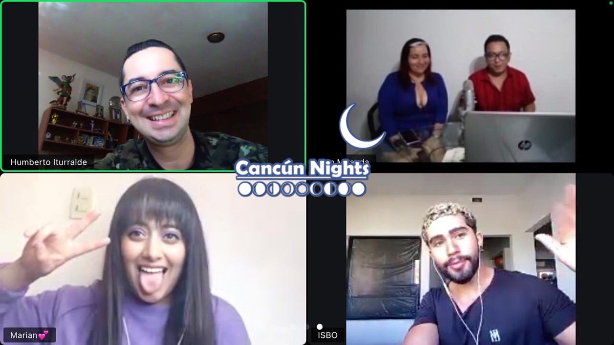 Esta noche en entrevista para #CancúnNights @mariansalinas03 e @isbo_official gracias a @SokolProd
#Viernes 23 de #Octubre 9Pm #FacebookLive #Cancún #QuintanaRoo #México https://t.co/qJ3DFFpcSV