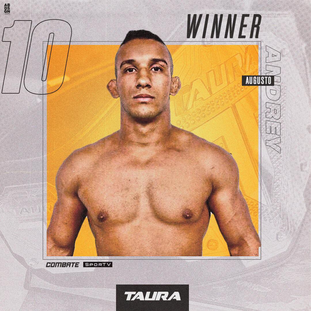 tauramma's tweet photo. Andrey Mineiro Augusto defeated Thiago Siriguela by unanimous decision of the judges (29x28 29x28 29x28) .π₯ππΌ
#tauramma #taura10
#TauraNoCombate #TauraNaFoxSports #TauraNaFoxDeportes https://t.co/C3snUhecry