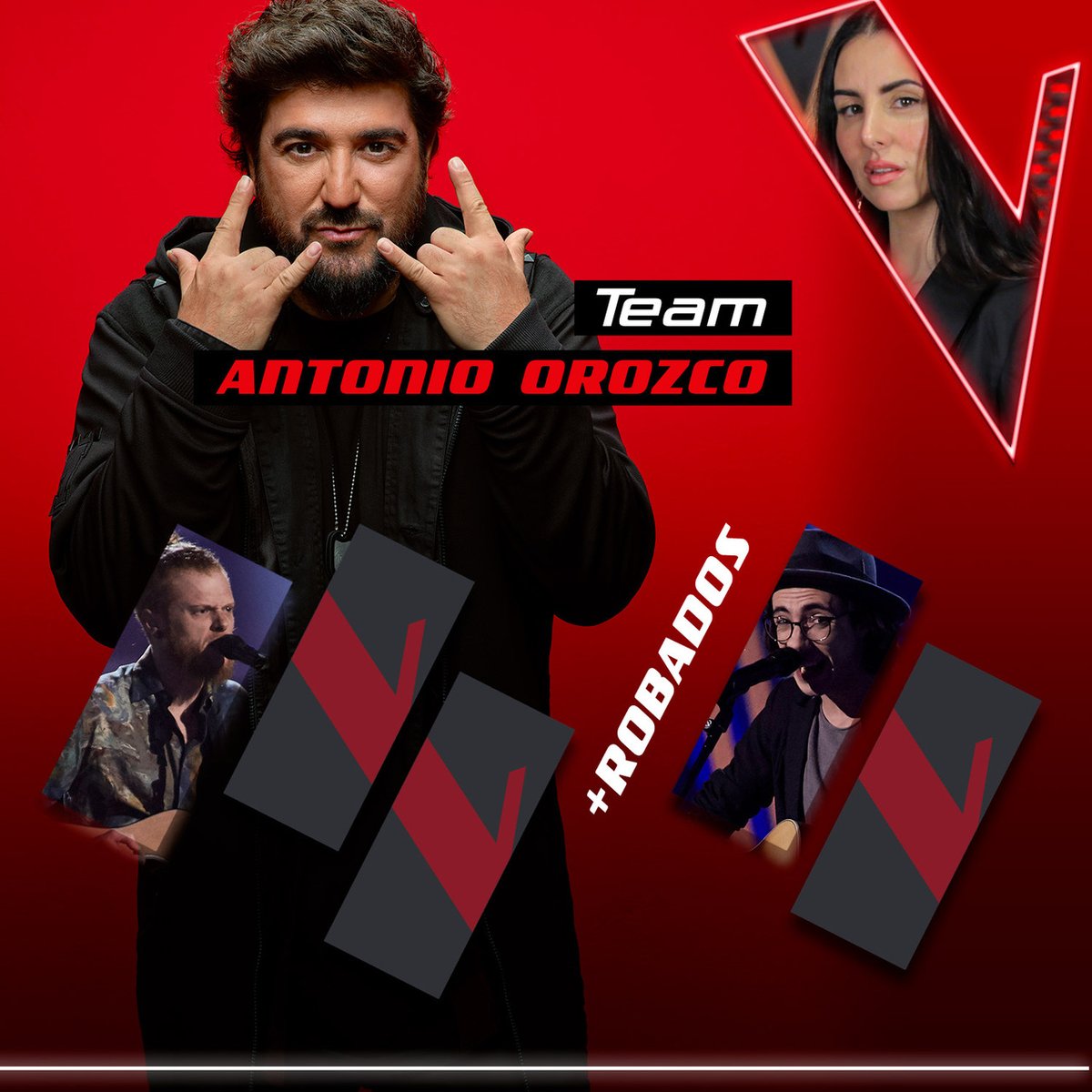 LaVozAntena3's tweet photo. ¡Así se han quedado los equipos después de una primera noche de #LaVozAsaltos muy mágica!  😍🙌 https://t.co/VbBGdxZqsE