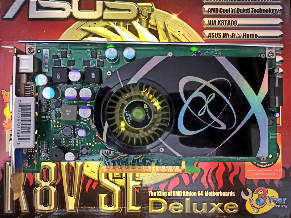 bruno__sa's tweet photo. This video card is my latest pride and joy. The Geforce 7800gs AGP was released in 2006 and it's one of the fastest AGP cards available.
#retropc #pcgamer #retrogames #geforce #nvidiageforce
#retropcbuild #retropcgames #retrogameroom #RetroGameSearch https://t.co/Yan92qvmji