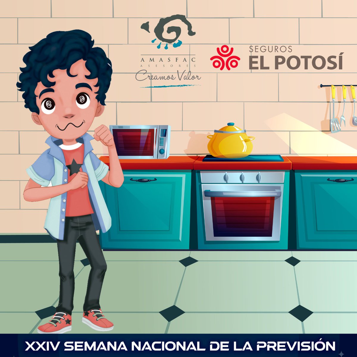 Quien tiene “chispa” es alguien chistoso; pero también, la “chispa” puede iniciar un horrible incendio. ¡Tú cuídate de las “chispas” y nunca juegues con fuego!

#XXIVSemanaDeLaPrevisión #AMASFAC2020