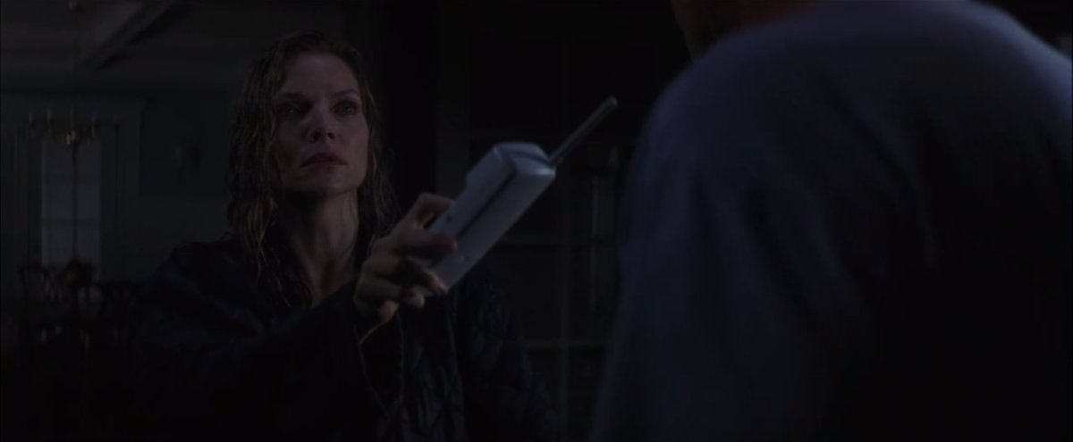 The amount of time Claire spends holding a phone accusatorially at Norman in this scene where she's finally dragging a confession out of him is PERFORMANCE GENIUS.