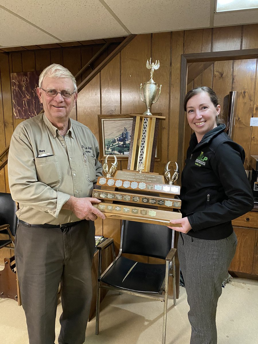 Congratulations to this year’s HCFA Outstanding Contribution to Agriculture Annual Award winner Bev Hill. Thank you for all of your efforts in Huron and beyond.