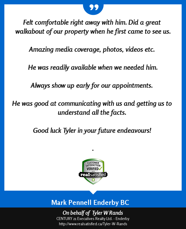 When a client is happy, I'm happy. This made me happy >> realsatisfied.ca/Tyler-W-Rands via <a href="/realsatisfied/">RealSatisfied</a>