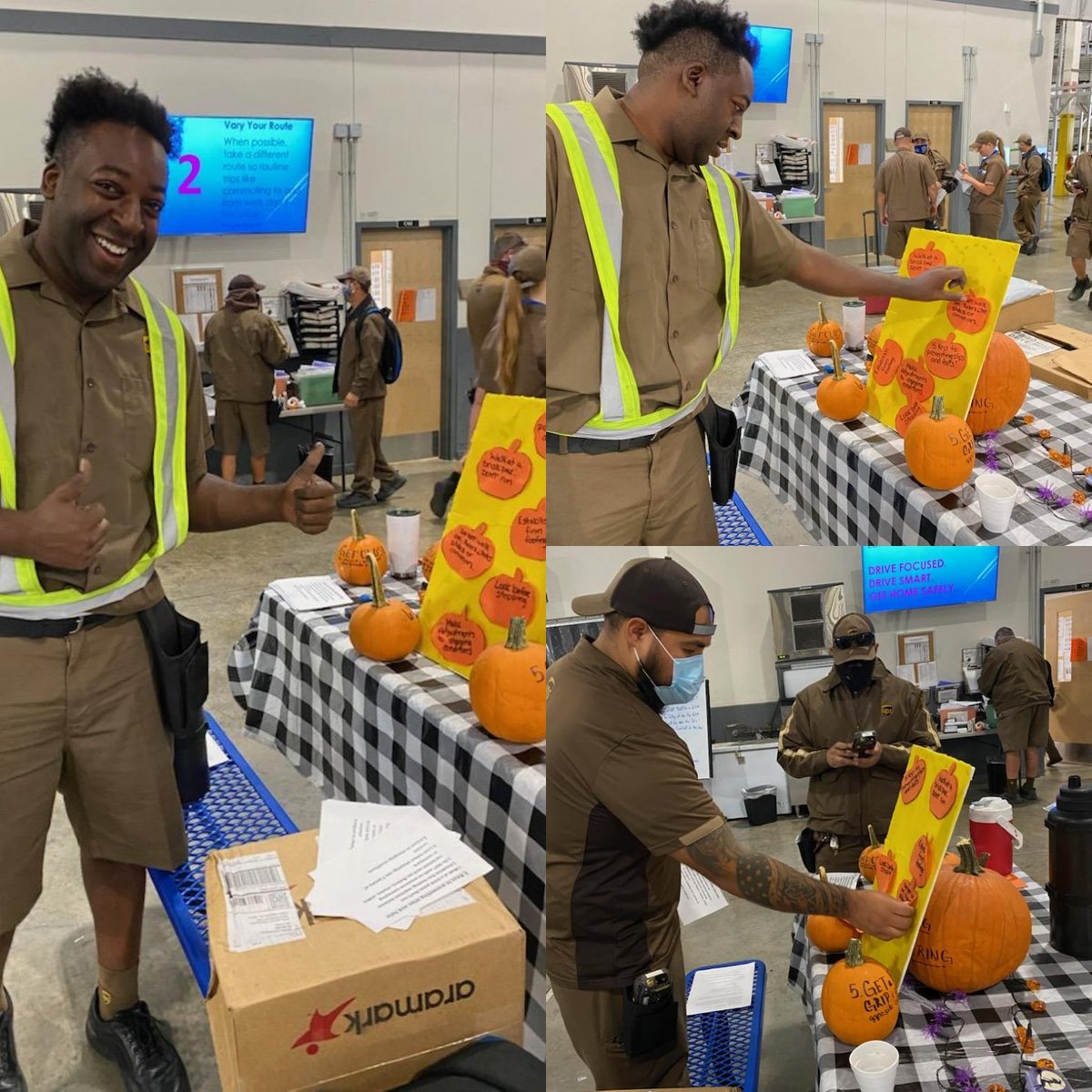 Tam_UPS's tweet photo. 5 Keys to Preventing Slips & Falls- Halloween Style! #MakeSafetyFun #5Keys #JustinCenter @smazza_northpkg @NilesShawna @nicholasewest @Roger_Rosas13 @hill_deryl https://t.co/kA3q1YvOEr