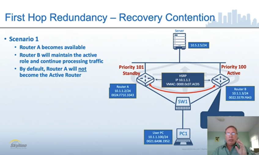 SkylineATS's tweet photo. FRIDAY NIGHT VIDEO: How Spanning Tree Relates to First Hop Redundancy Protocol #FHRP https://t.co/Zocn5W0o9W https://t.co/dH1YDm9nFn