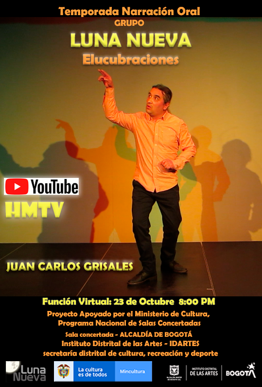 HILOSMAGICOS's tweet photo. No te pierdas la Temporada de Narración Oral 
"Proyecto Apoyado por el Ministerio de Cultura - Programa Nacional de salas Concertadas"
Sala concertada - ALCALDÍA DE BOGOTÁ - Instituto Distrital de las Artes - IDARTES
@mincultura
 
@idartes
 
@Bogota
 #bogotateatralycircense https://t.co/uqmoUNePDv