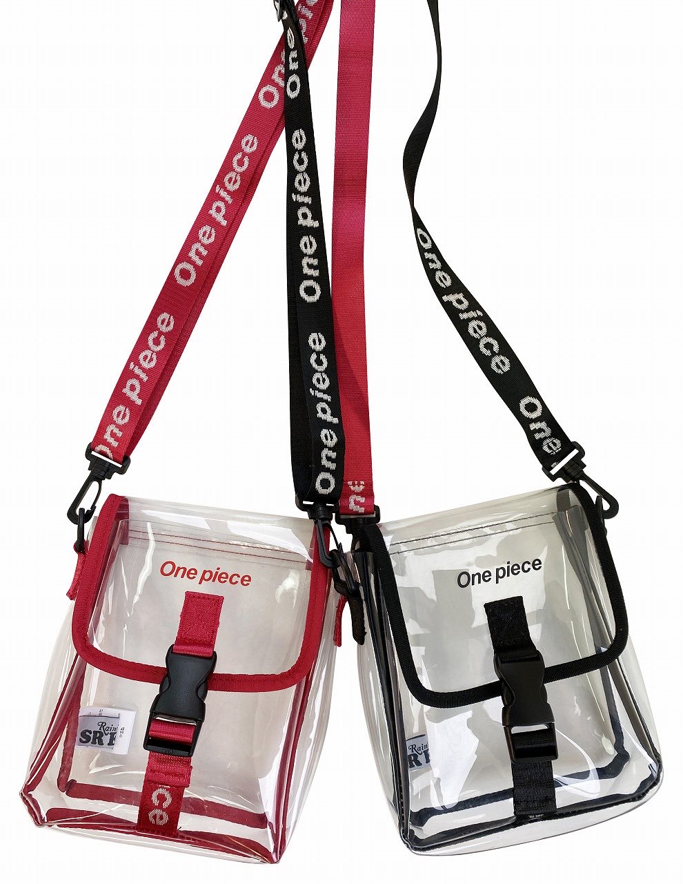 One Piece 麦わらストア梅田店 おすすめ 麦わらストア限定 Logo Tape Shpulder Bag Sr Es Rainbow レッド ブラック 各4 950円 税込 好評発売中 麦わらストア Onepiece