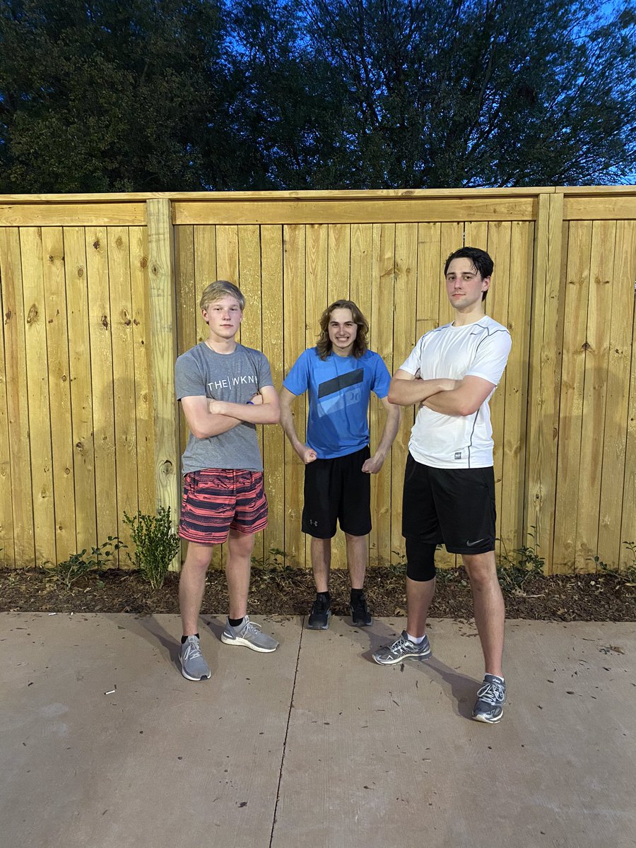 ClearanceRack2's tweet photo. Just a couple Rackers getting some extra conditioning before our next preseason game #nodaysoff https://t.co/6MZ6ZkqB51