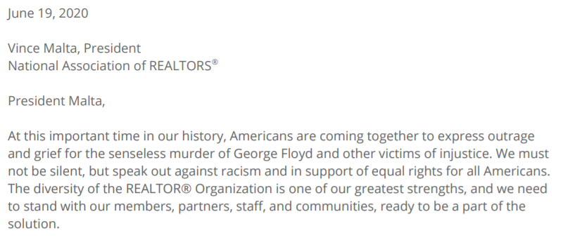 What's the overarching context? The usual. George Floyd died, so they need diversity. They need to look internally. They need to police speech of all of their members at all times. Why? Disparate impacts (from rationale to proposal 3).