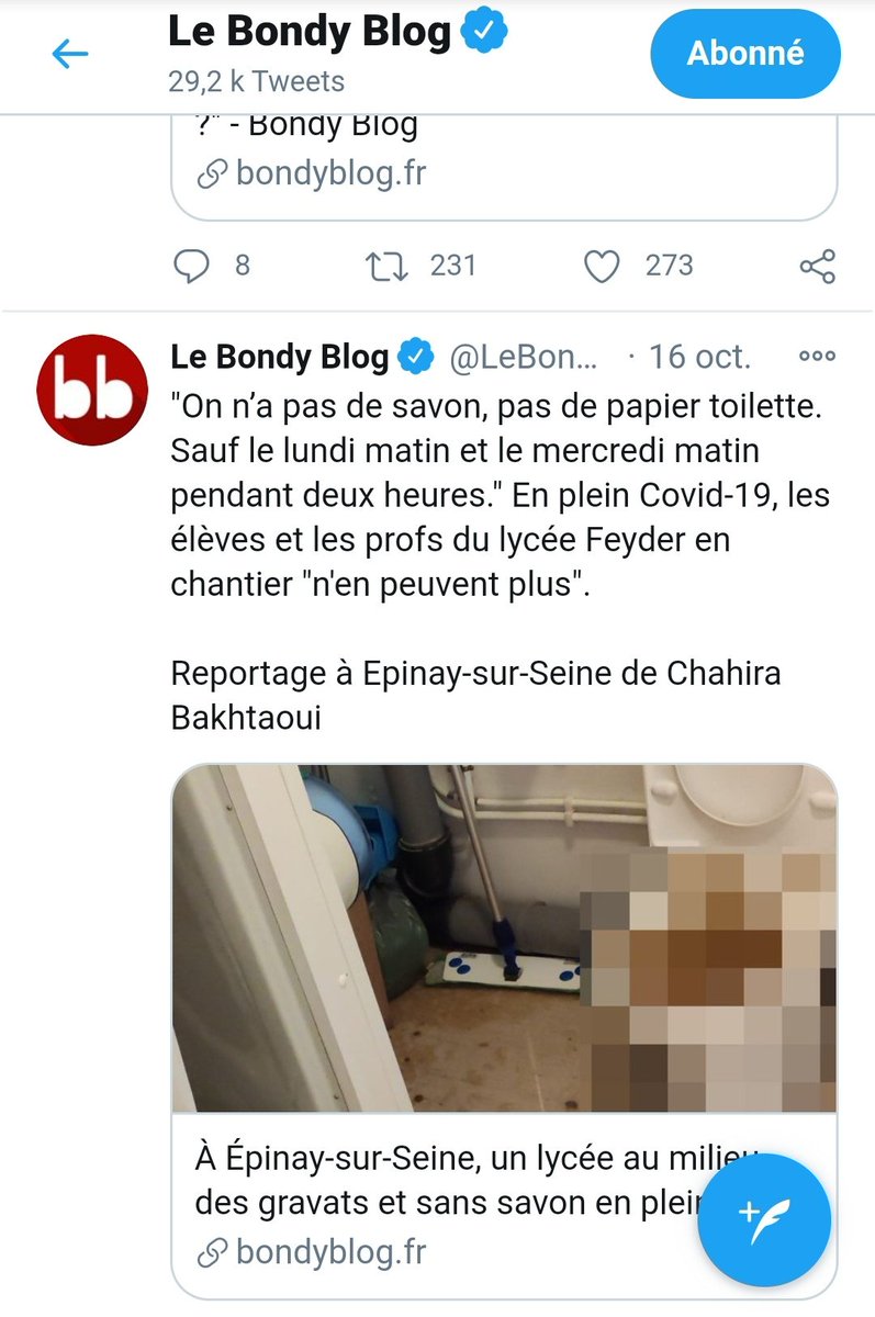 À quand la dissolution de ce journal communautariste @LeBondyBlog monsieur le président @EmmanuelMacron ? Ce journal a réagit tardivement au meurtre de Samuel https://t.co/RNcSDNt15F est aussi connu pour avoir embauché des islamistes ! https://t.co/rGAgDDdcTe