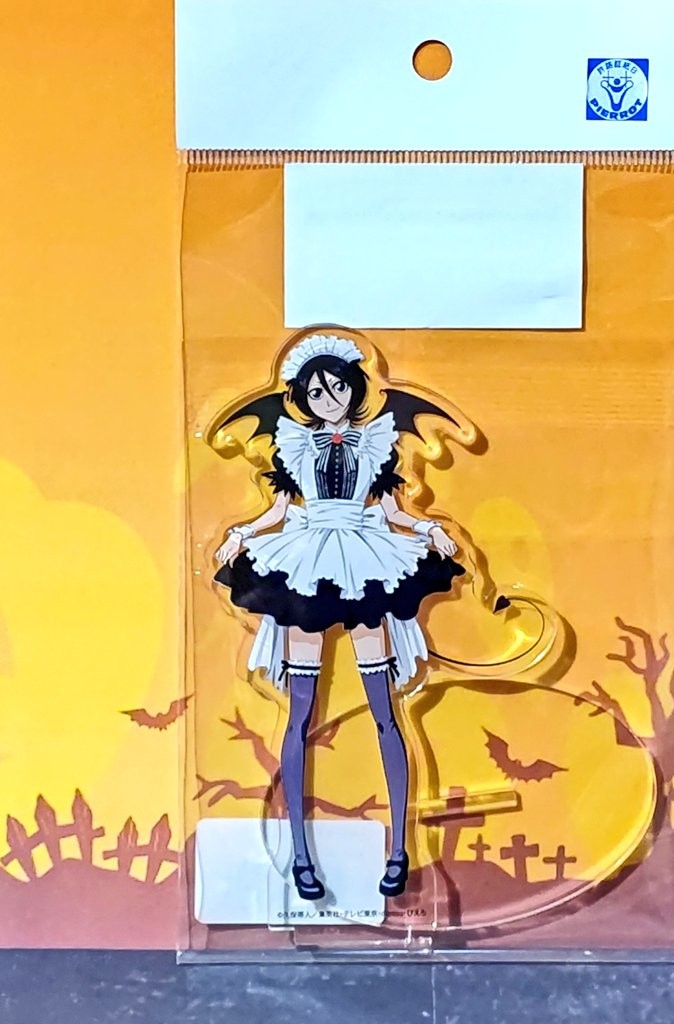 O Xrhsths A3 Store Sto Twitter 商品のご紹介 A3storeにて開催中 Bleach Pop Up Shopより キャラアクリルフィギュアのご紹介 11 朽木ルキア ハロウィンver 1 600円 税抜 ハロウィン衣装は描き下ろし 小悪魔なメイド服も よくお似合いで可愛い