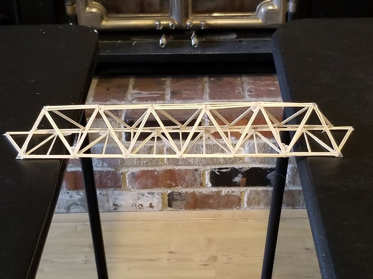 Toothpick Truss Bridge