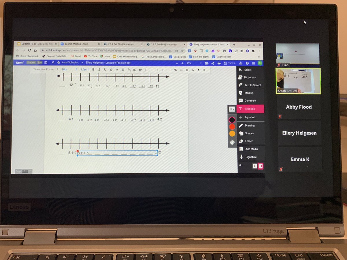 🔥 We’re coming into math class hot today! 🔥 Small groups using number lines to strengthen our conceptual understanding of decimals! #westillcan #cidermillway #wiltonwayCT <a href="/WPSCMSocial/">CM Live</a>
