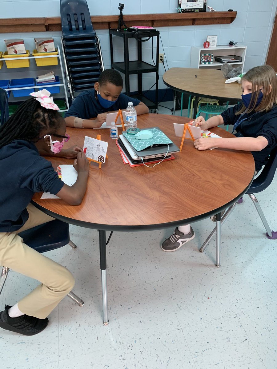 MrsJspivey's tweet photo. Today we completed a text dependent analysis that connected to our lesson on animal sense receptors and completed a painting for an indoor brain break! @CollierES #LearningLeading #LearningLeadingRemotely https://t.co/WPuYuwtJmO