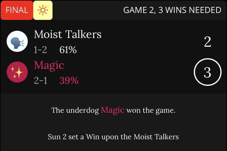 ...Y’ever win so hard that you lose?