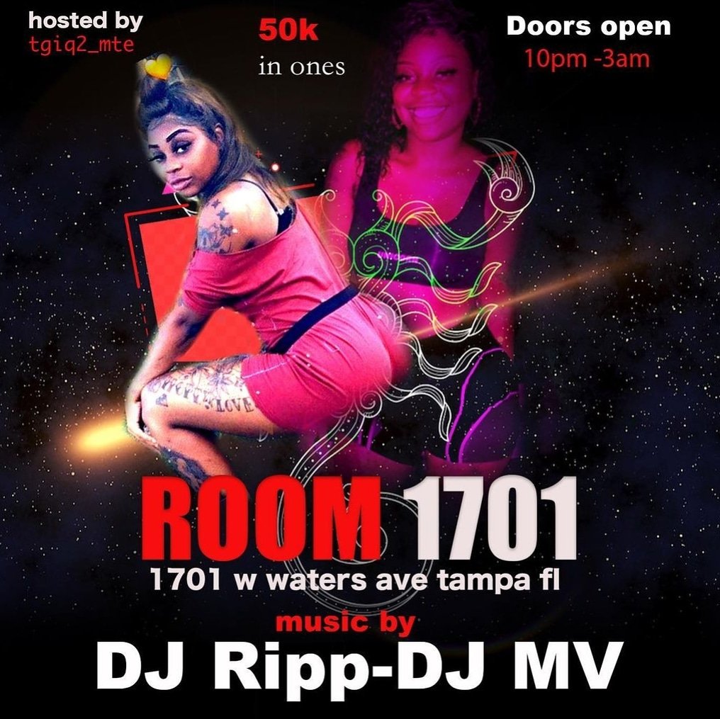 LiQueen13's tweet photo. TONIGHT 
ROOM 1701 
TAMPA FL
#whymynameinyomentions #freeforall #liqueen https://t.co/0LCjWujw6D