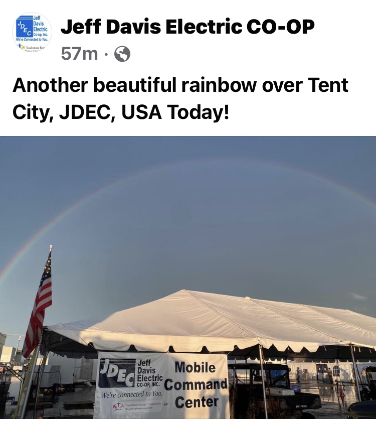 When the storm clears always look for the blessings!