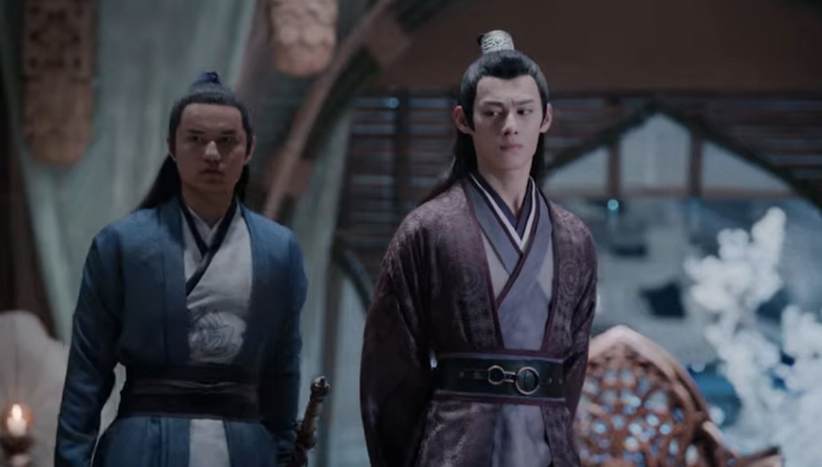disdain! coming off jc in waves! but then because jiang cheng does love his brother and is only knows the yell-y way to show it, he loses his marbles at the family shrine. and THEN wwx's response is deferential and won't take the bait and jc hears "i don't care about you anymore"