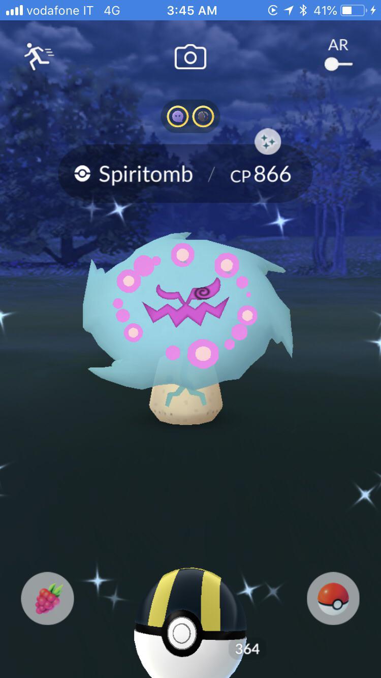 The Silph Road on X: It's officially Spooky Season! Shiny Spiritomb has  been encountered as part of the #PokemonGOHalloween event. Get out and  catch those ghosts, Travelers!  / X