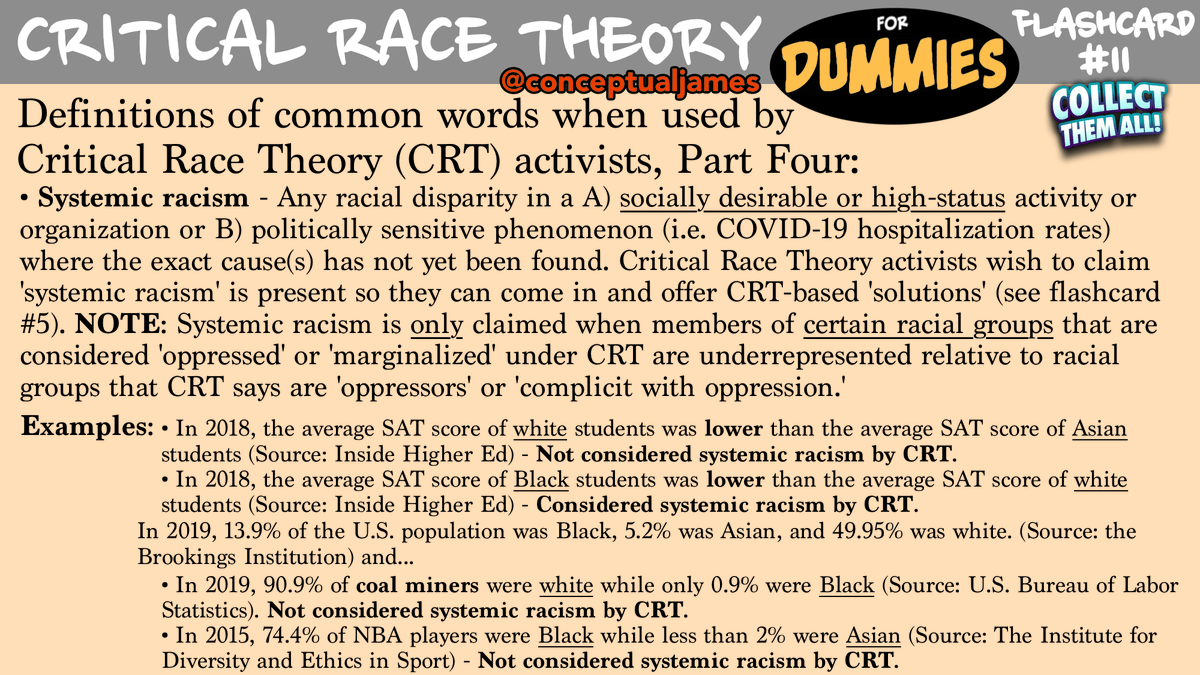 Critical Race Theory flashcards, #11. Collect and share.