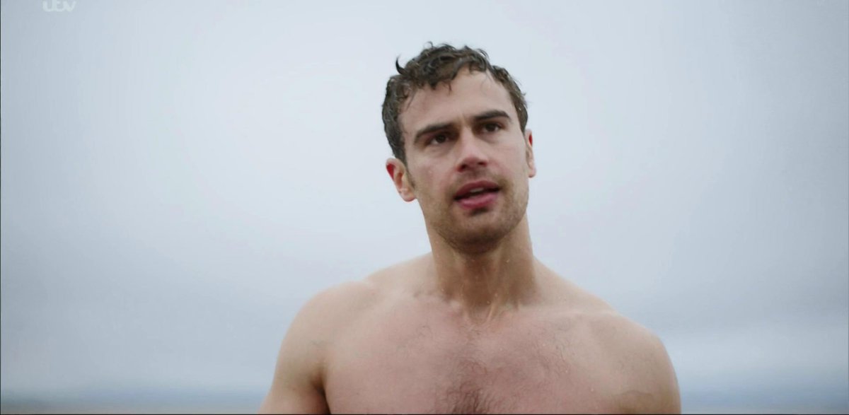 For research: 'Sanditon' stans these are the best shirtless Theo James...