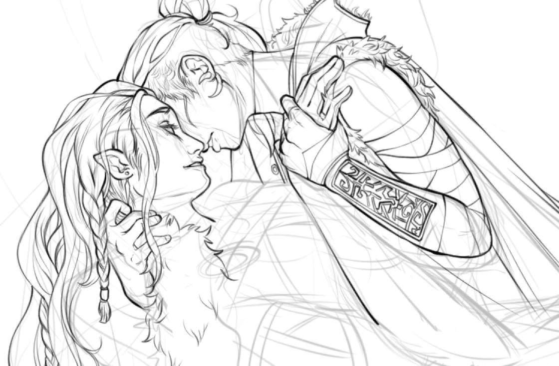 a n g s t   c/o @noreaumo 

#beauyasha #criticalrolefanart #wip 