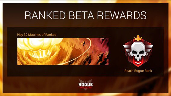 RogueDaily's tweet image. Here’s an early look at the RANKED BETA REWARDS in #RogueCompany 👀 Thoughts? 🤔