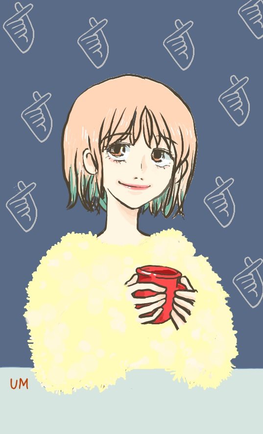 ちいさな幸せ イラスト好きさんと繋がりたい 女の子イラスト コーヒー Umのイラスト