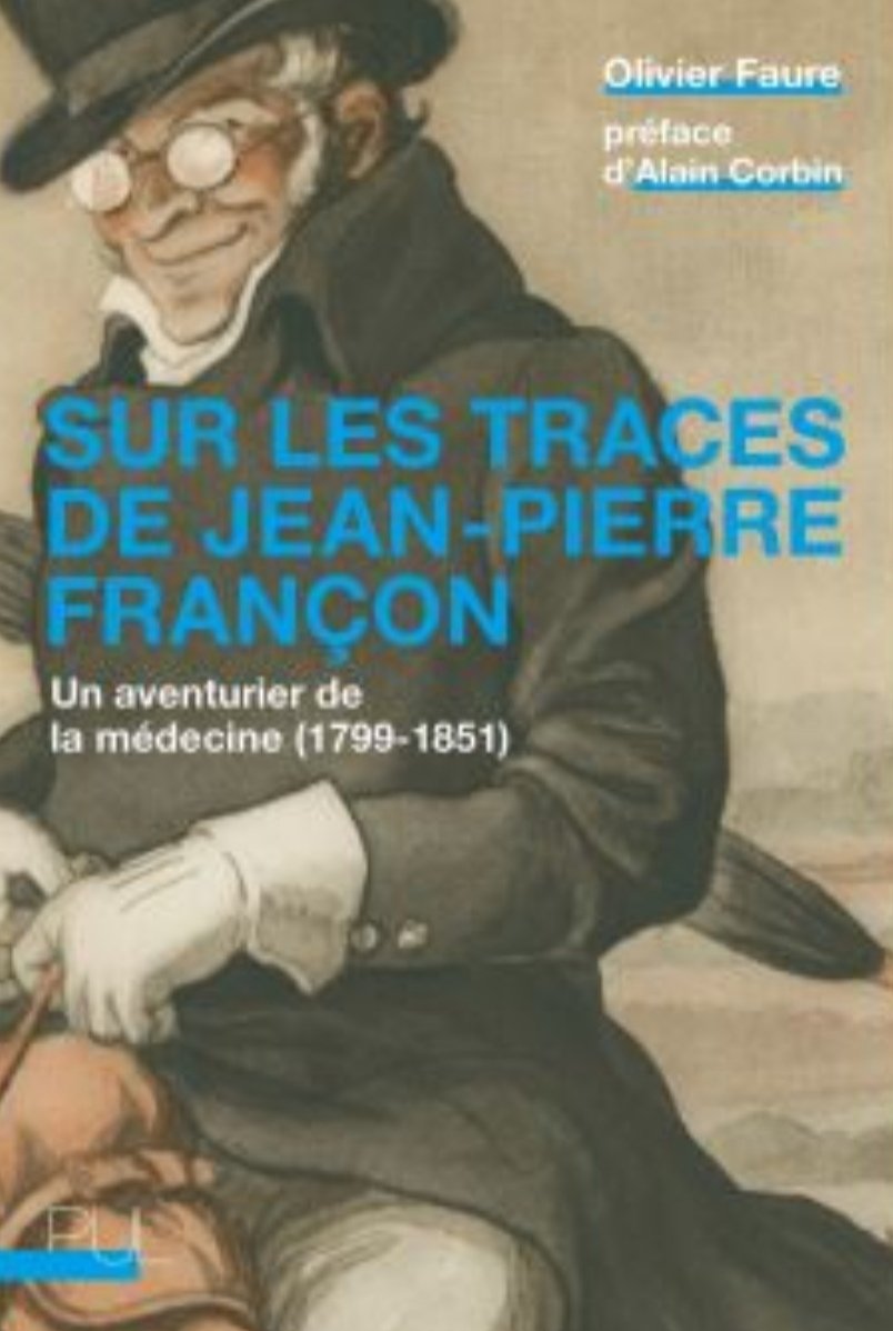 Cette étude est le résultat d'une longue maturation. Elle a été précédée d'un article dans le livre collectif "Médecine et santé dans les campagnes" et d'une monographie d'un officier de santé accusé d'exercice illégal de la médecine dans les monts de Tarare: Jean-Pierre Françon.