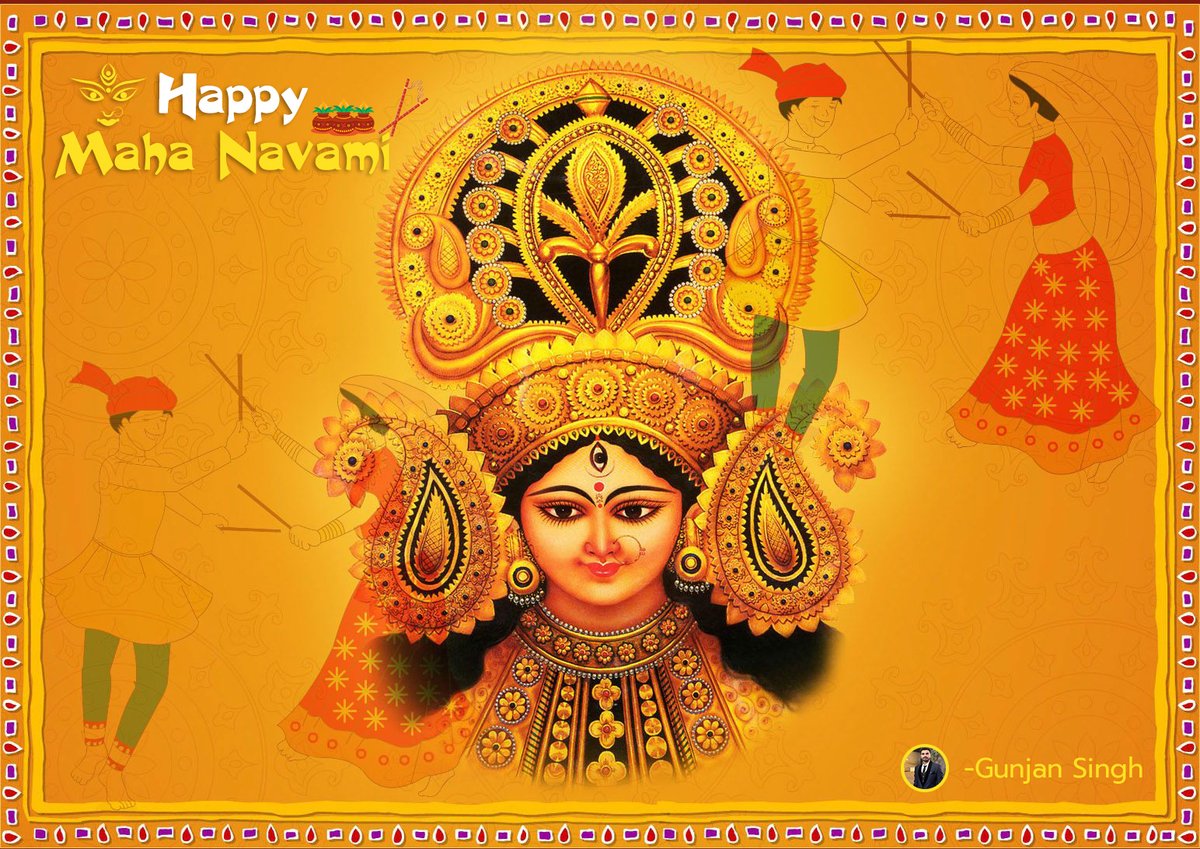 itsgunjansingh's tweet photo. #DurgaAshtami & #MahaNavami greetings to everyone! Celebrate the victory of Maa Shakti over demon Mahishasura.
#JaiMataDi #HappyMahaNavami #HappyMahaAshtami #Happy #Blessed #GunjanSingh #WebClickDigital #WebclickDigitalPvtLtd #WebClickIndia #Entrepreneurship #Entrepreneur https://t.co/yoSK9dm0vf
