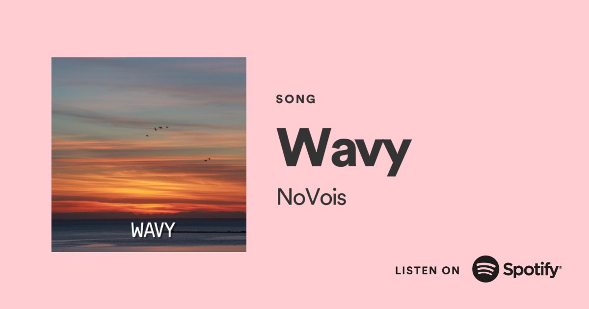 Hey everyone my 1st release Wavy is streaming on Spotify now๐๐ค๐ฅ Letโs get it to a 1000 plays๐ช๐ผ๐ช๐ผ
#lofi #lofihiphop #music #lofibeats #beats #lofimusic #chill #lofivibes #chillhop #chillvibes #chillbeats #Spotify #Playlist https://t.co/gn8yKyThE5