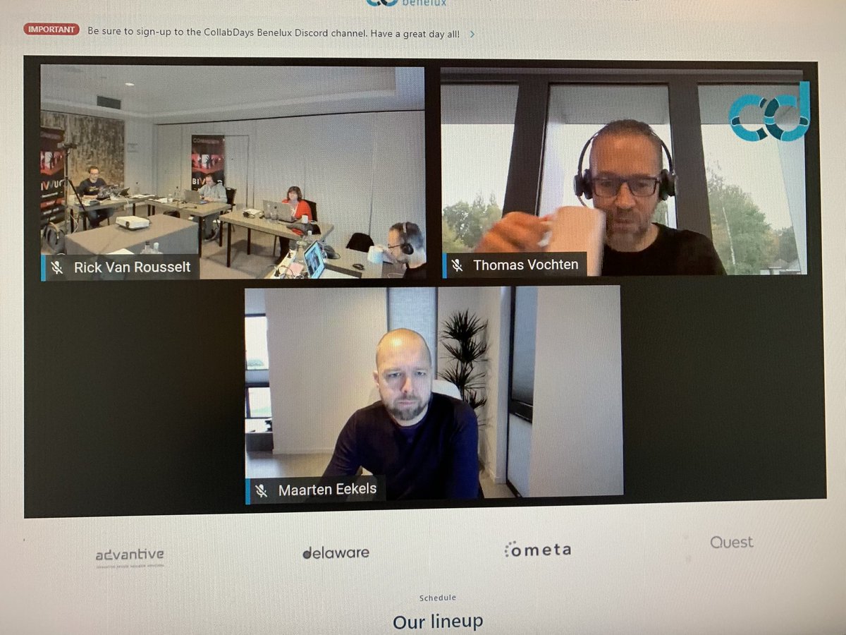 techChirag's tweet image. Have fun #CollabDaysBenelux @ThomasVochten @cimares @sergeluca! Wish I was there in-person- miss you all - have a great day! #spsbe #spsnl #Microsoft365 #SharePoint #MicrosoftTeams