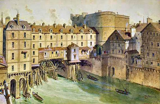 5/ Poursuivi par ses créanciers, Molière est emprisonné quelques jours au Châtelet. Une fois libre grâce à l’aide de son père, Molière décide de quitter Paris à l’automne 1645 et de tenter sa chance en province avec les rescapés de la troupe.