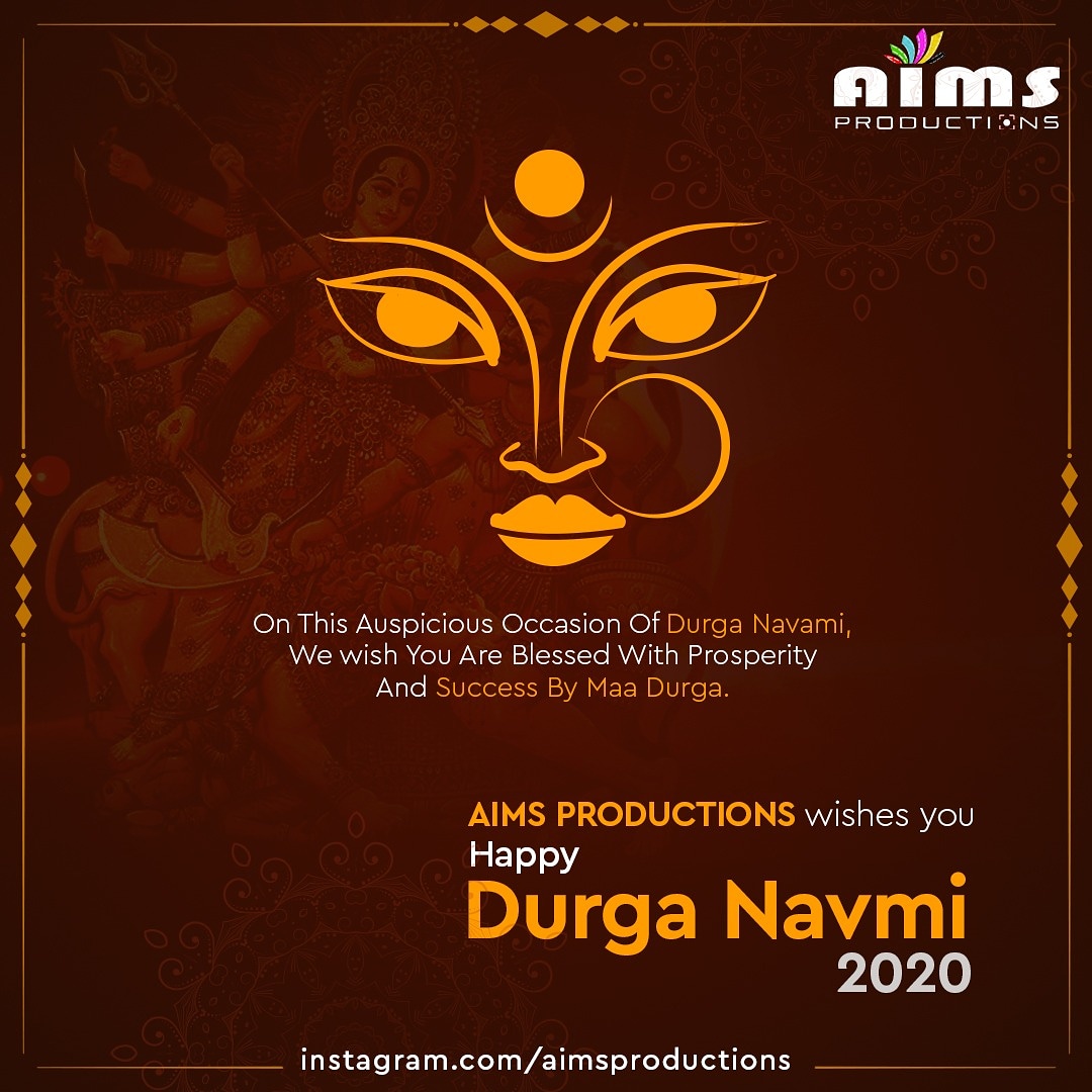 AIMSProductions's tweet photo. Happy Maha Navami!

#creativeagency #DurgaNavami #creativeagencyindelhi #videocreation
#durgapuja #durgapuja2020 #creativeagency #creativeagencyindelhi #graphicdesigning #graphicdesigningbusiness #graphicdesigningagency #supportsmallbusiness #supportsmallbusinesses https://t.co/rBktE2qwMj