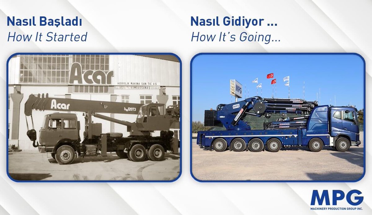 mpgcomtr's tweet photo. Nasıl Başladı / Nasıl Gidiyor
#HowItStarted #HowItsGoing #howitstartedchallenge
#NasılBaşladı #NasılGidiyor
#Mühendislik #Engineering
#Üretim #Manufacturing #Production #crane #kran #grúa #vinç #kranbil https://t.co/p3Q9sOy4n9